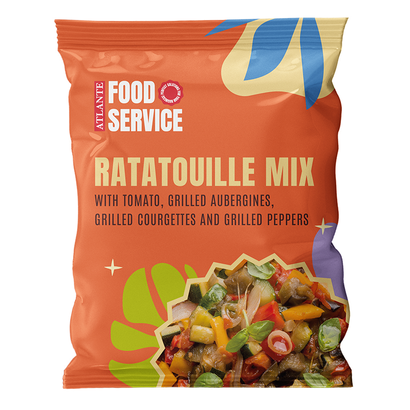 Product image Ratatouille Mix - with tomato - with tomato, grilled aubergines, grilled courgettes and grilled peppers